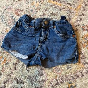 Levi's short shorts, cut offs